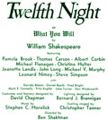 Twelfth Night Program